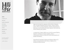 Tablet Screenshot of mauricionizzero.com